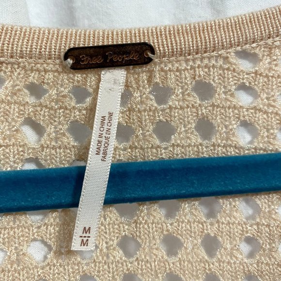 Free People Starlight Ribbed Tunic Sweater Size M‎ - Picture 2 of 6